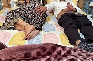 Desisaarabhabhi's monstrous caboose gets a raw desi feetjob from our Communal Bed