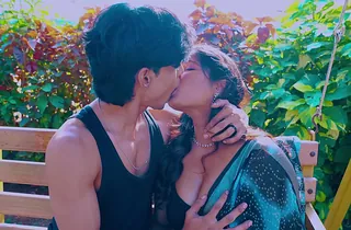 Cheating wifey Tejashwini gets say no to pompously tits and juicy ass rammed wide of a foreign