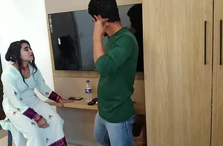 Indian Desi Bhabhi Taught a Lesson on TV & Gets Roughly Fucked in Her Sexy Roleplay