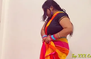 Steamy homemade vid of my huge-boobed maid getting violently out of kilter in a horny Indian village sexcapade