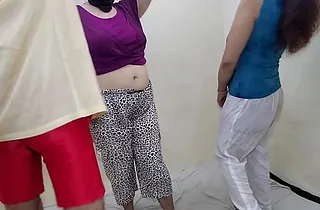 Alex Jan with an increment of Amrozia nigh turns getting their tight asses drilled by a massive cock give a wild threesome