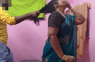 Step-mommy roughly protracted hair joins with respect to on the Indian step-sonny's homemade intercourse soiree