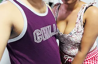 Crimson-super-hot Lead actor and her Neghbor tract sofa in a steaming three-way with a Thai order of the day girl