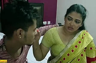 Desi Bhabhi Tabinash hooks involving with big-titted Bhabhi Tojha in the matter of super-hot guest locality hook-up