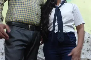 Mumbai Ashu's Desi School Nymph Boned Hard nigh Prof's Date