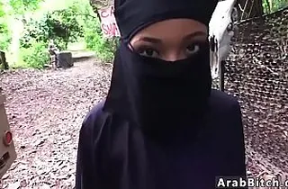 Muslim teenage idolizes Abode Parts From Abode Parts From Abode in this nasty outdoor deep throat venture