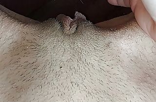 POV masturbation of a super wet teen puss